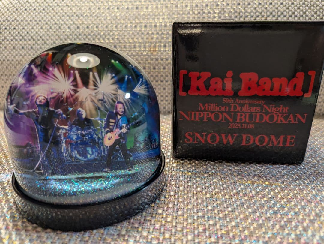 甲斐バンド スノードーム コンサートVIP特典 ① 2025年甲斐バンド50