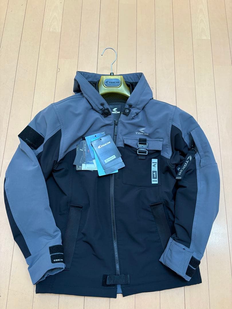 タイチクイックドライパーカM ガンメタル/ブラック 在庫あり 即納】Mサイズ ガンメタBK RSタイチ RSJ335 クイックドライ