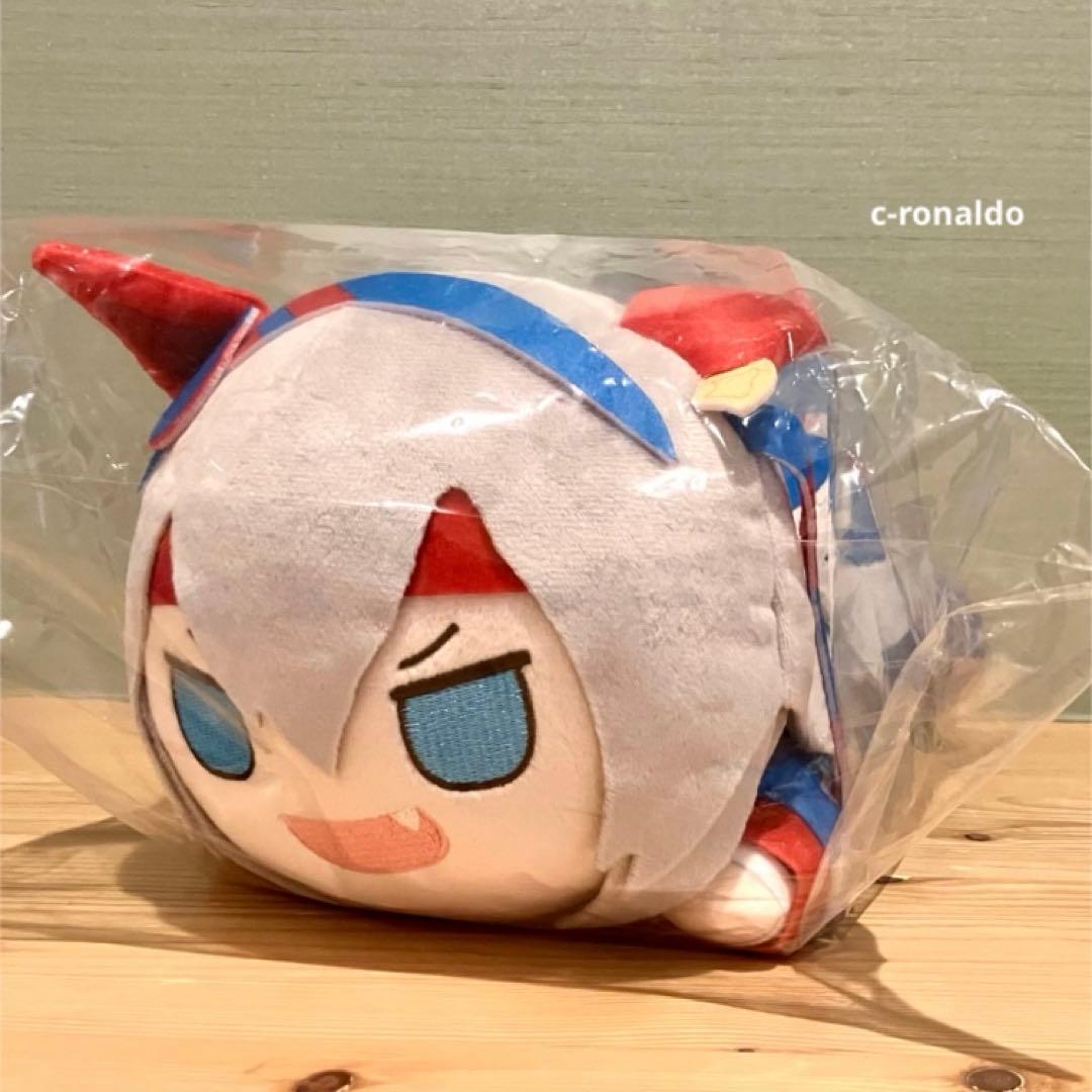 ①かんたんタマちゃん 寝っころぬいぐるみ ウマ娘 シンデレラグレイ