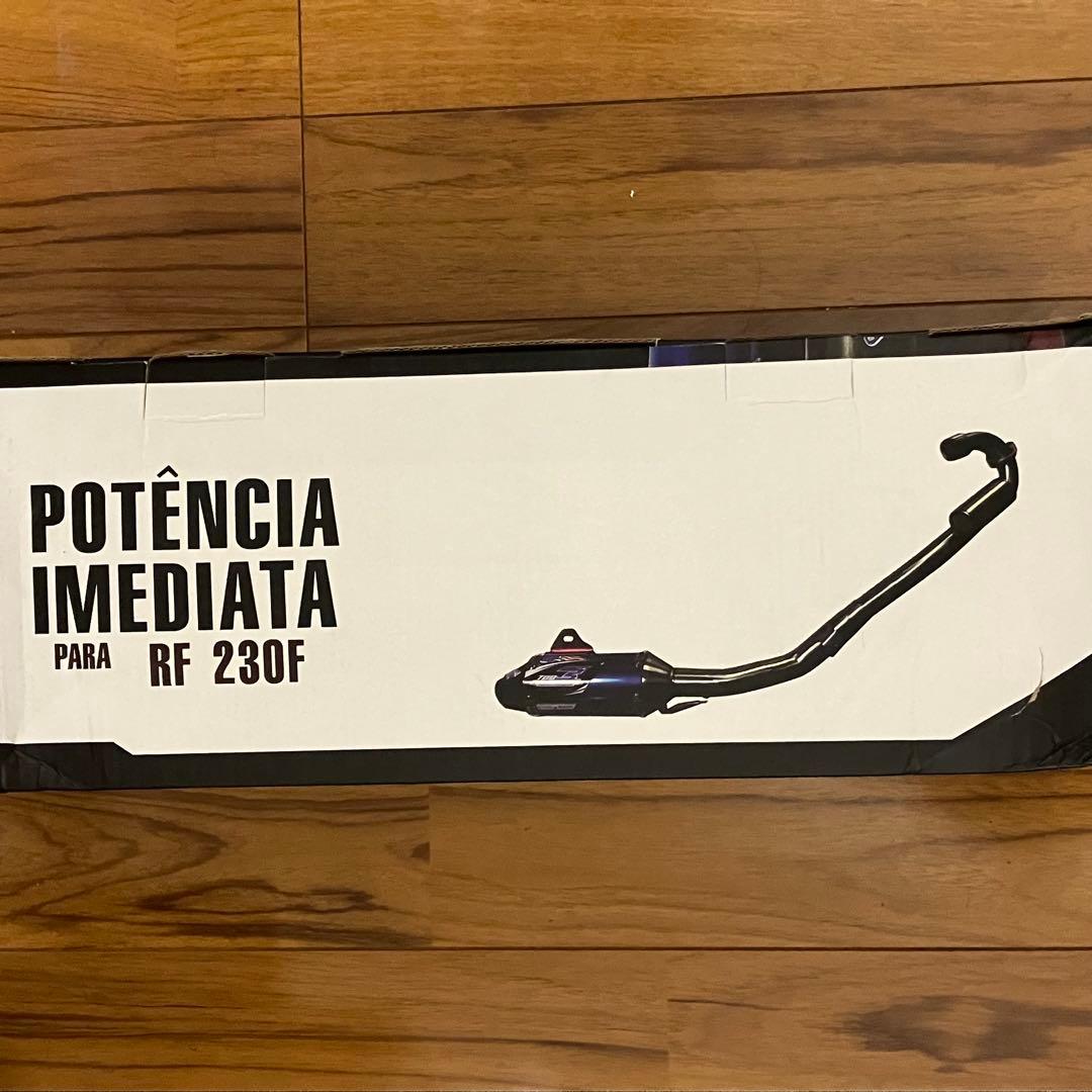 CRF230F PROTORK パワーコア2 フルエキゾースト マフラー赤／黒 - メルカリ