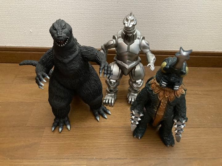 ゴジラ 結集歴代怪獣ボックス ソフビ14体 モスラ キングギドラなど