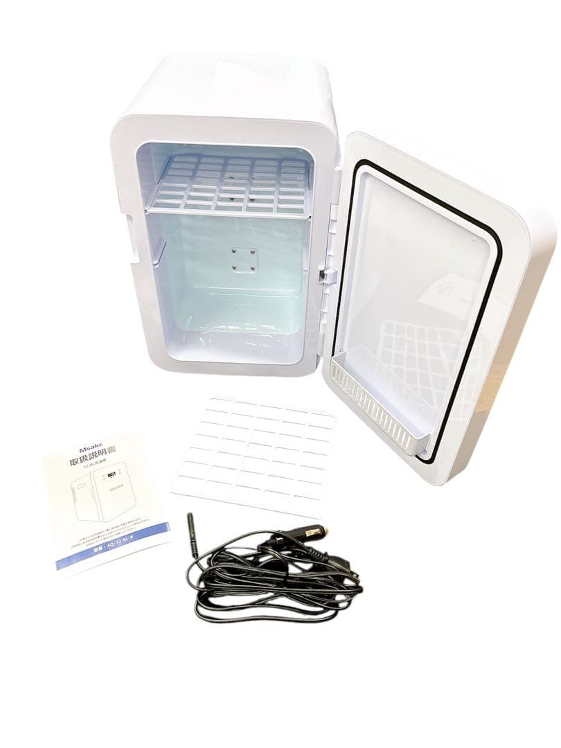 Msake ミニ冷蔵庫 12.8L 冷蔵庫 ポータブル 冷温庫 0℃~60℃