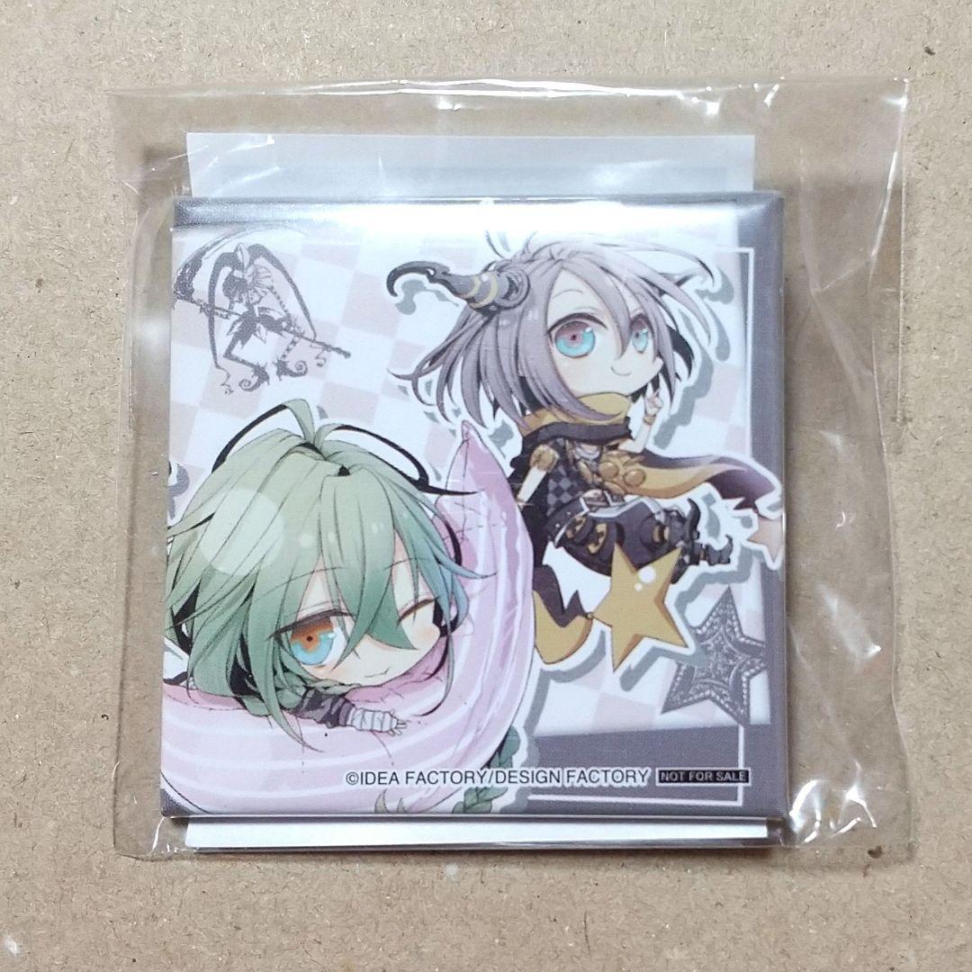 AMNESIA ウキョウ&オリオン 缶バッジ キャラポップ ミニゲーム 景品