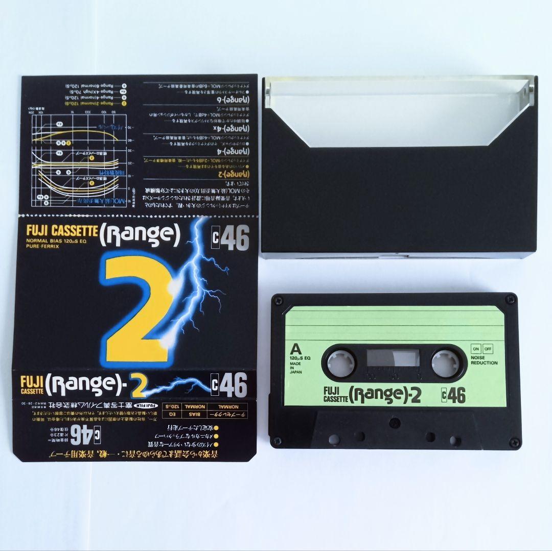 レア FUJI カセットテープ Range-2 C46 富士フイルム - メルカリ