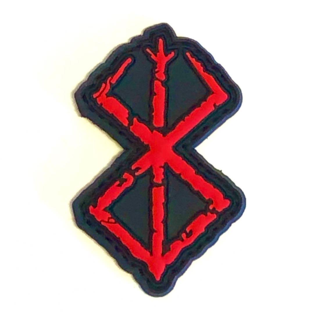 未使用】ベルセルク 烙印 ラバーワッペン ベルクロ - メルカリ