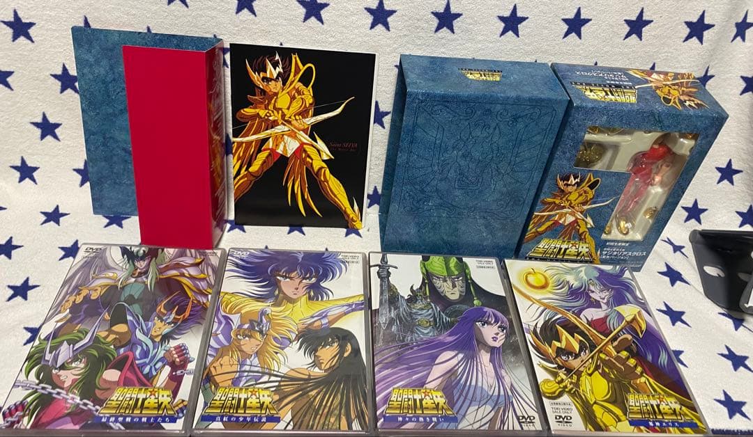 一部未開封あり】 聖闘士星矢 DVD 全巻セット フィギュア付き - メルカリ