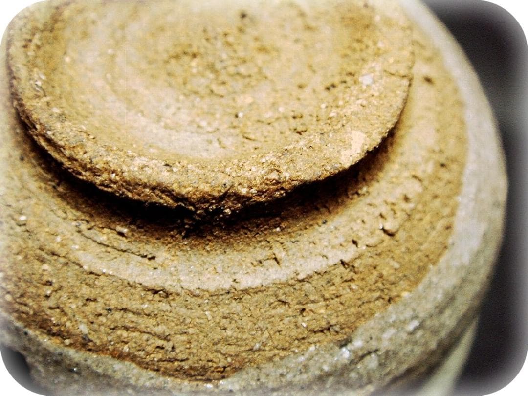 me408⑰『唐津 十字架 ぐい呑』 /骨董品 古美術 アンティーク 古玩