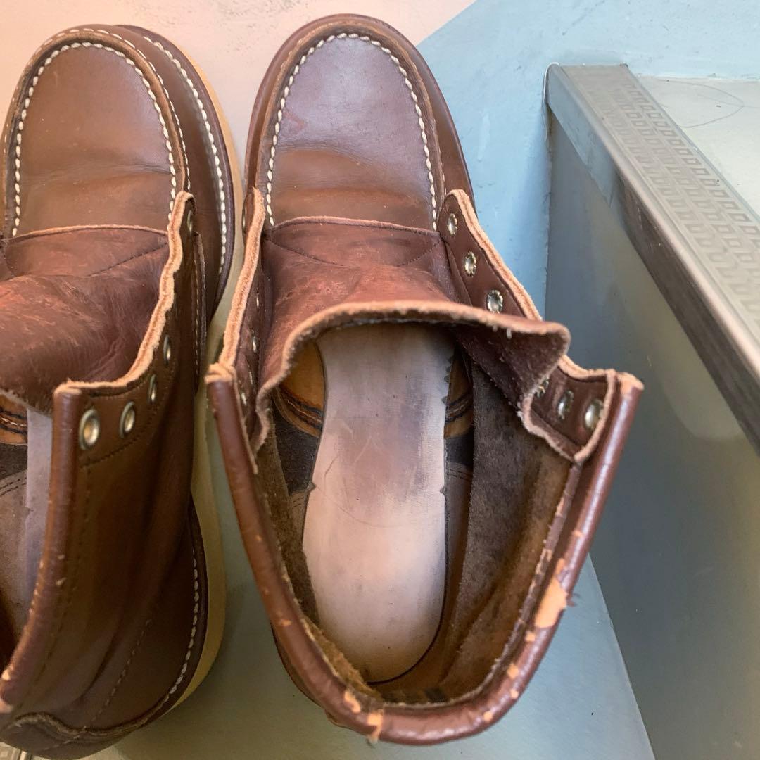 旧羽タグ カカトOK RED WING レッドウィング 8855 茶 7.5E