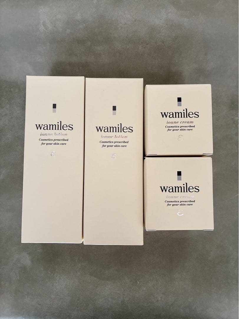 セール◇ ワミレス イオンヌクリームイオンローション 各2個ずつ 新品