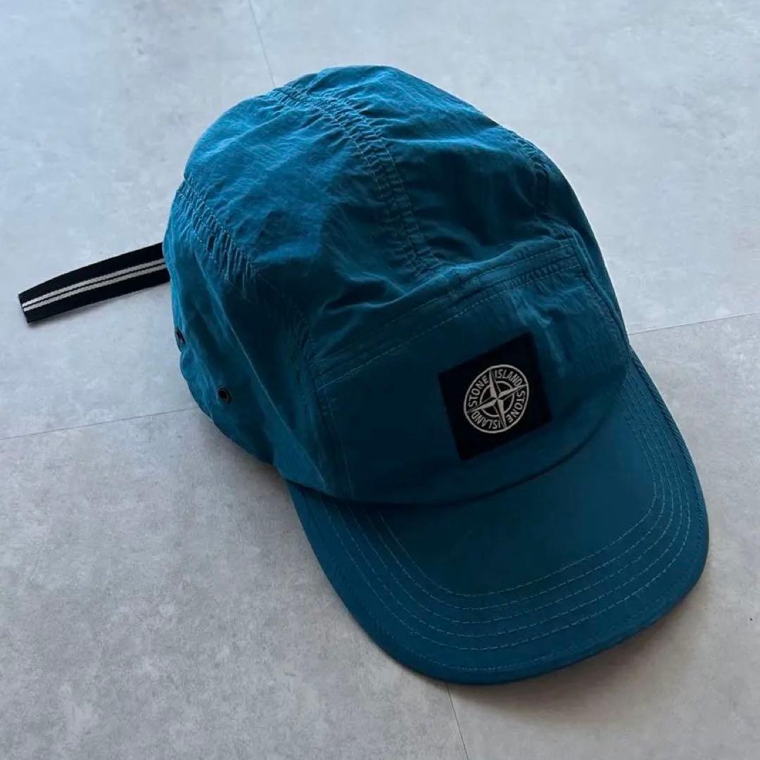 STONE  ストーンアイランド ナイロンメタルキャップ　XL Stone Island ストーンアイランド ナイロンメタル 6パネル キャップ