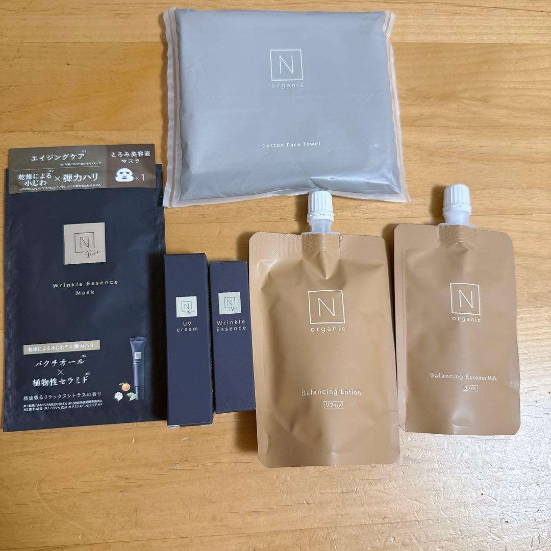 エヌオーガニック　化粧水　乳液　など6点セット Amazon.co.jp: 【美的べスコス受賞】 N organic Basic スキンケア
