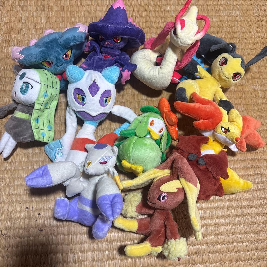 ポケモン　ぬいぐるみ　まとめ売り 9個セット】 ポケットモンスター ポケモン ぬいぐるみ まとめ売り