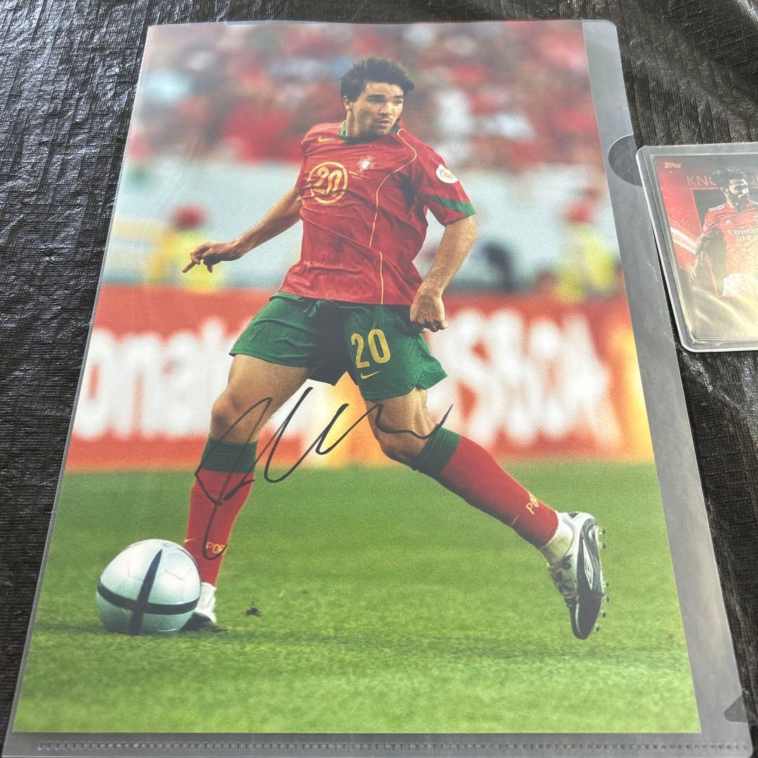 デコ ポルトガル代表 直筆サイン入りフォト Deco - メルカリ