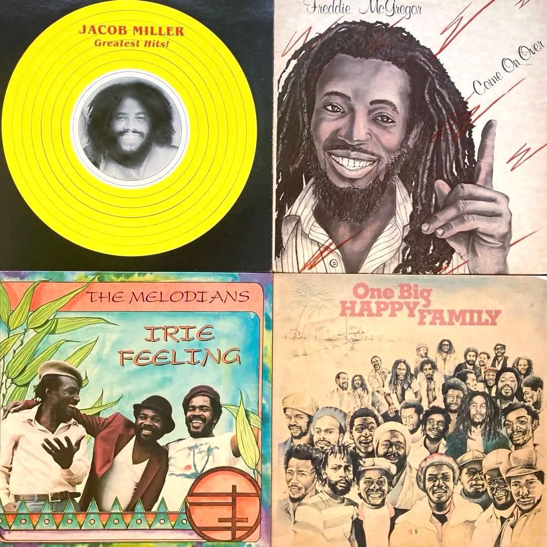 LP盤 レゲエ 4枚 / MELODIANS / JACOB MILLER Jacob Miller Albums and Discography