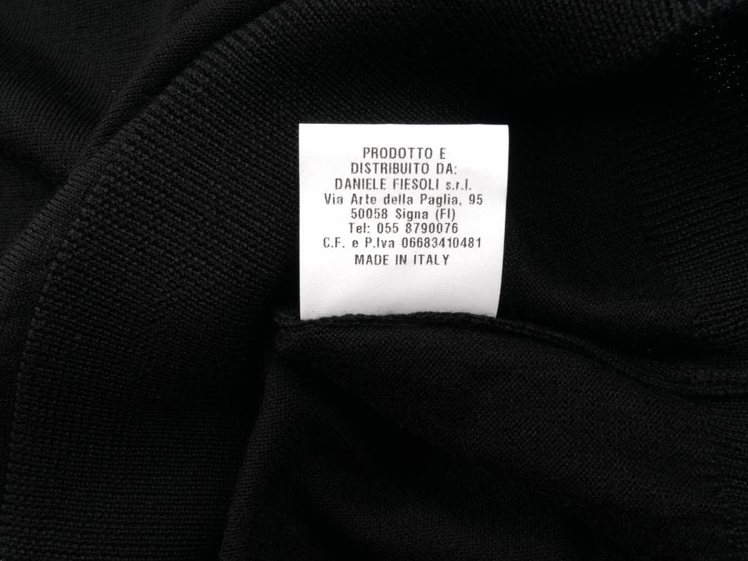 DANIELE FIESOLI◇Made In Italy◇L◇タートル ニット DANIELE FIESOLI