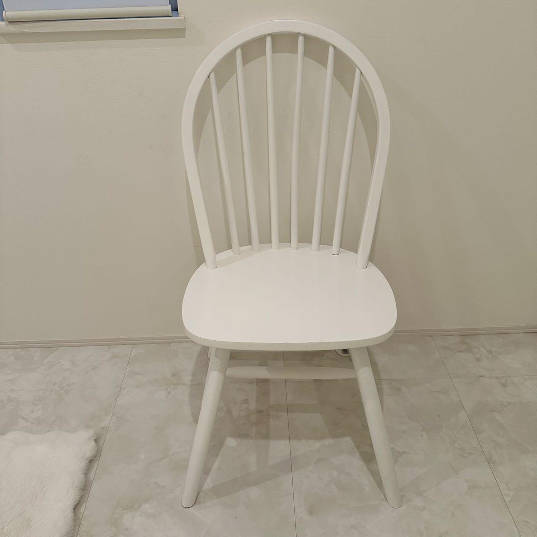 ダイニングチェア ホワイト ウッドチェア 北欧 楽天市場】ダイニングチェア 2脚セット 北欧 ラバーウッド 白