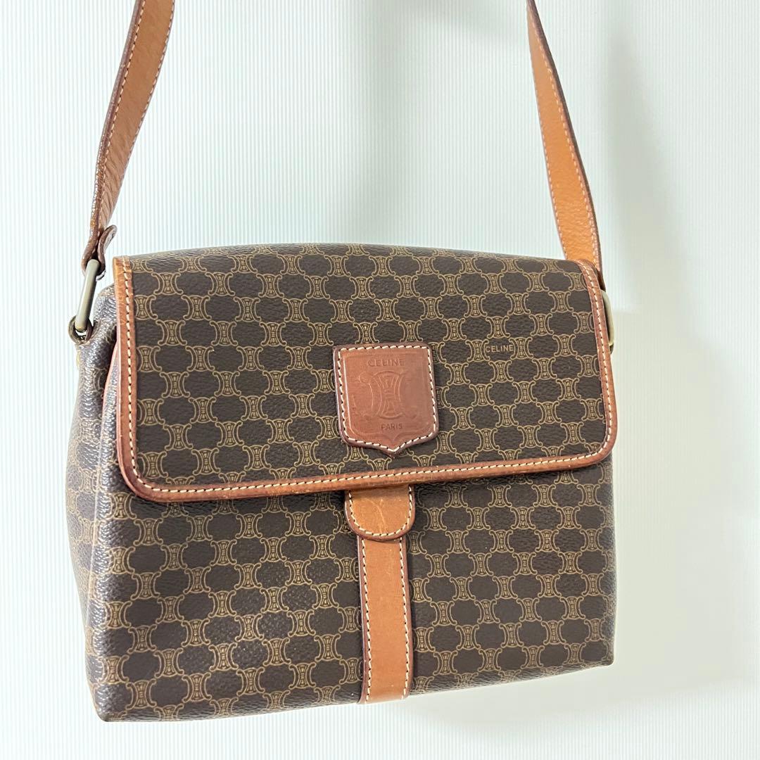 「値下げ中」セリーヌ　ヴィンテージショルダーバッグ CELINE】【ヴィンテージ】セリーヌ『ヴィンテージ ショルダーバッグ