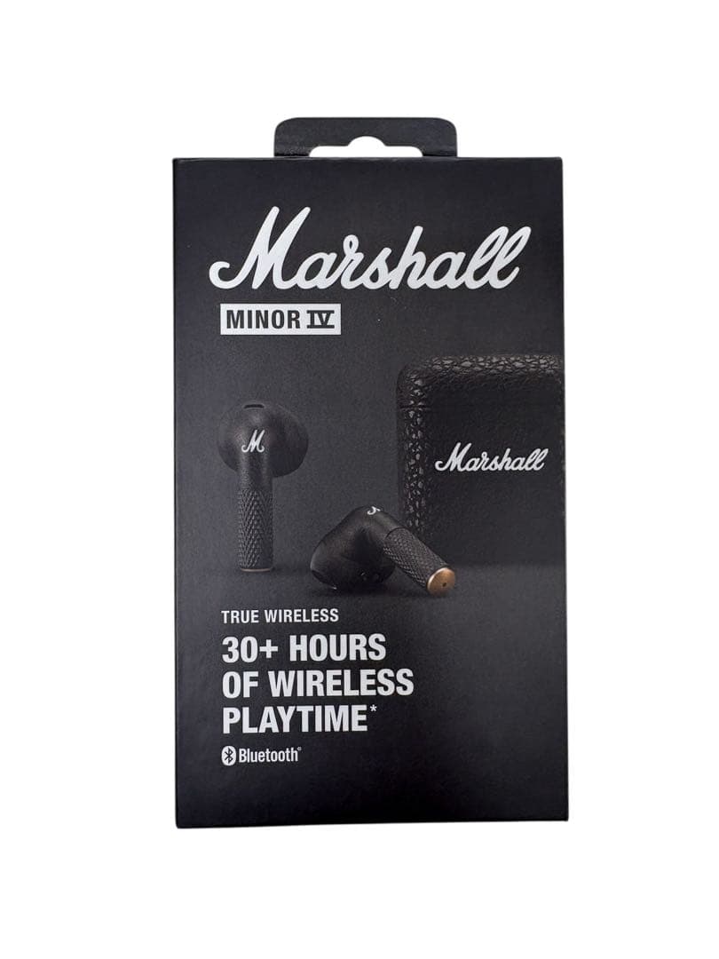 Marshall MINOR IV ワイヤレスイヤホン Amazon.com: Marshall Minor IV True Wireless Earbuds - Black