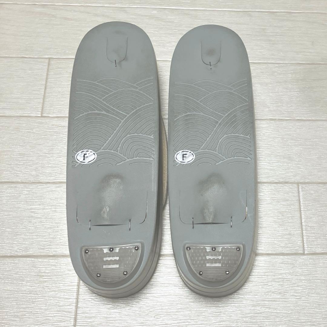 《美品》草履バッグセット　帯地　淡いゴールド