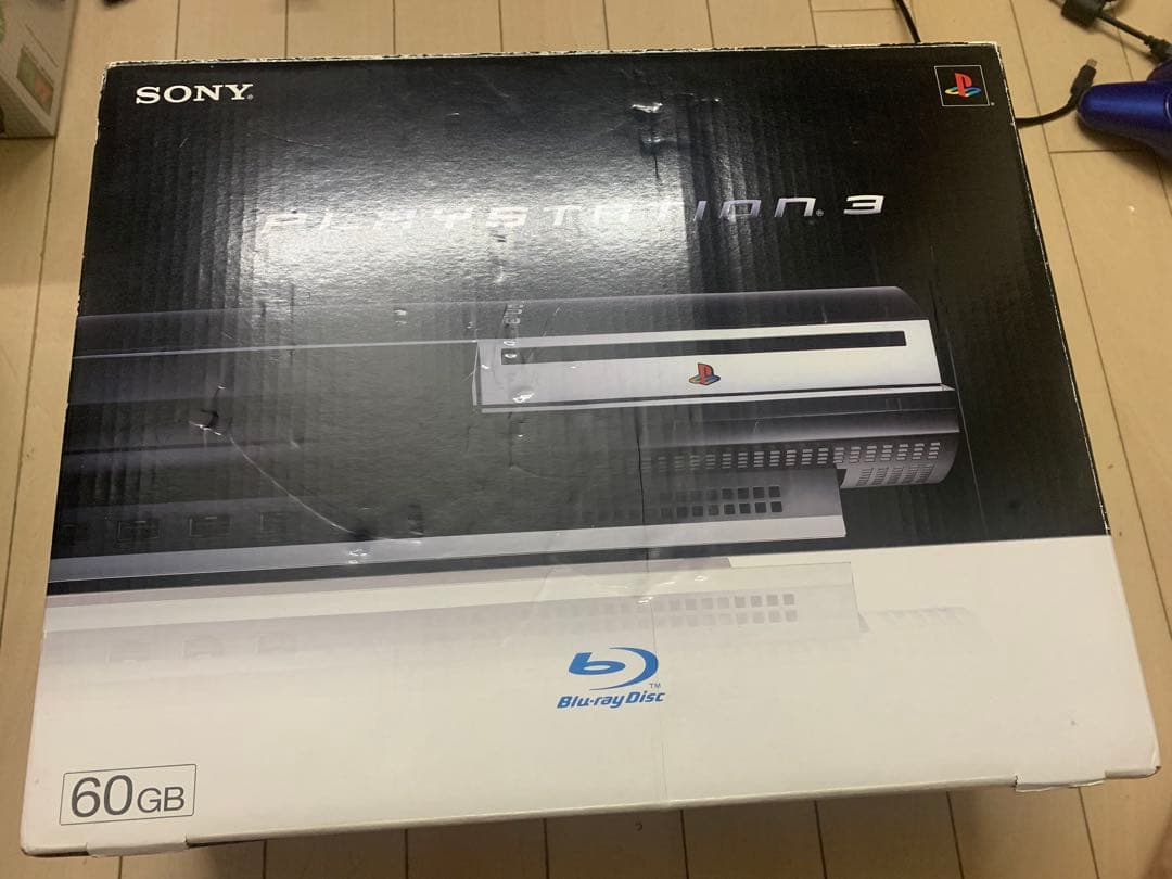 PS3初期型 CECHA00 箱 付属品付き 完動品 動作確認済】 PS3 初期型 60GB CECHA00 付属品付き - メルカリ