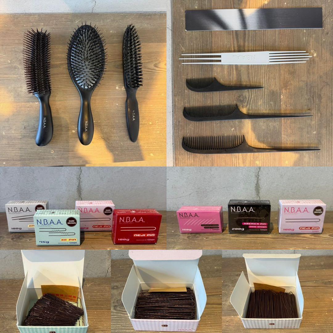 ＮＢＡＡ　ブラシ　ピン　コーム　まとめ売り NBAA ヘアアレンジセット ブラシ ピン コーム まとめ売り - メルカリ