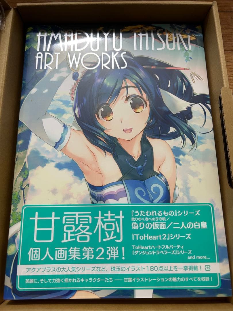 AMADUYU TATSUKI ART WORKS 限定版 甘露樹　アクアプラス Amazon.co.jp: AMADUYU TATSUKI ART WORKS AQUAPLUS COLLECTIONS : ゲーム