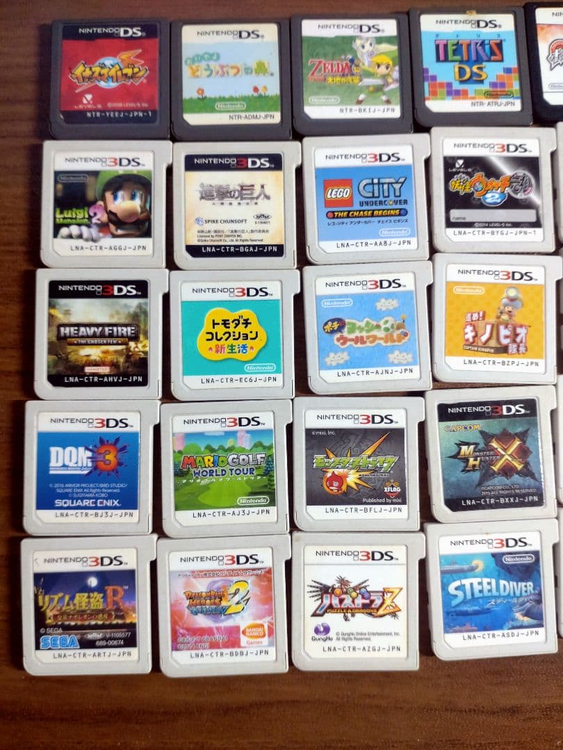 ニンテンドー3DS ソフト37本