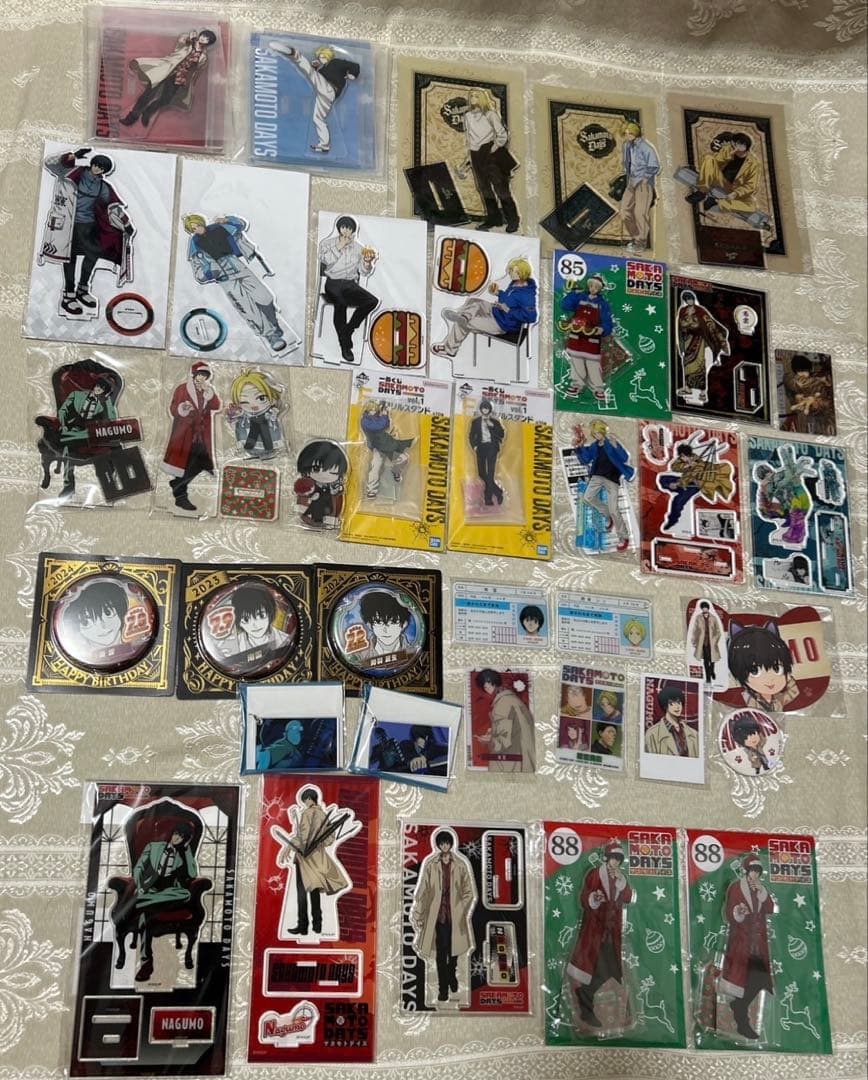 サカモトデイズ　アクスタ　バースデー　缶バッジ　ウエハースカード　特典 SAKAMOTO DAYS』コレクション缶バッジ 第2弾 （全18種