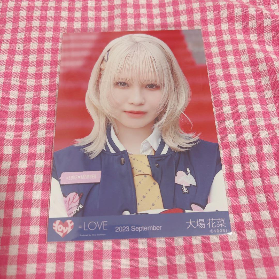 LOVE 大場花菜 ヒロインズ ヨリ 生写真 - メルカリ