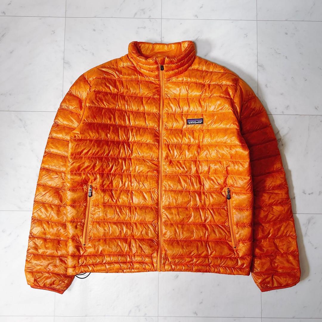 パタゴニア ダウンセーター オレンジ メンズM 84672 2006年 - メルカリ