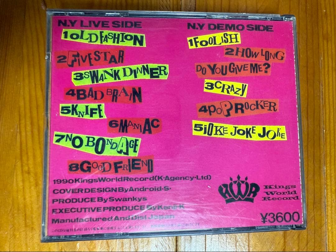 邦楽 THE SWANKYS NEW YORK LIVE FUCK U.S.A.