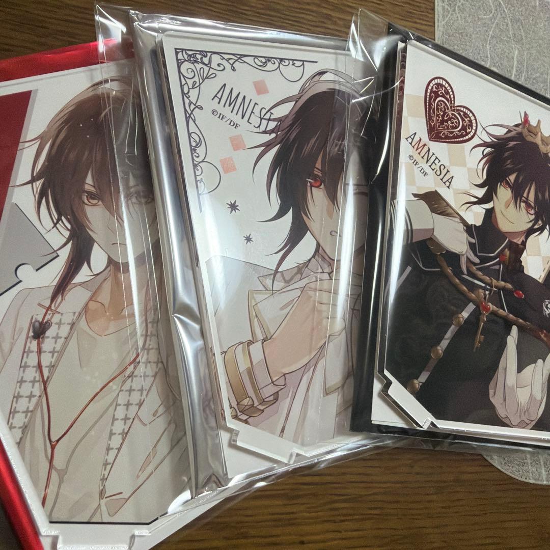 AMNESIA アムネシア バレンタイン アクスタ 3種セット シン - メルカリ