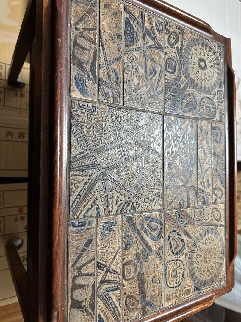 ロイヤルコペンハーゲン✖️ハスレヴ アンモナイトサイドテーブル北欧