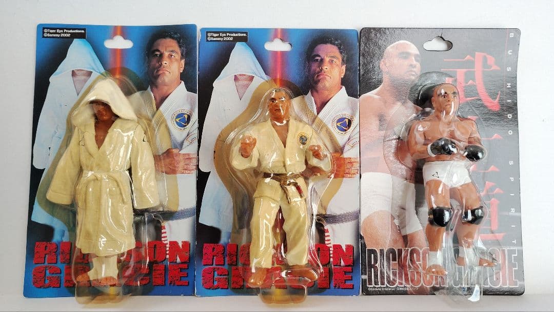 キャラプロ版 格闘技フィギュア ヒクソン・グレイシー3種セットおまけ