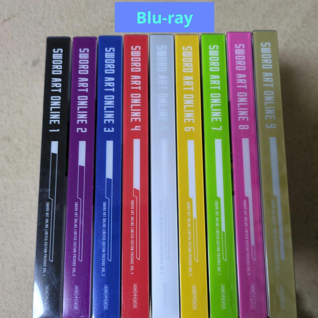 ソードアート・オンライン Blu-ray 1-9巻セット - メルカリ