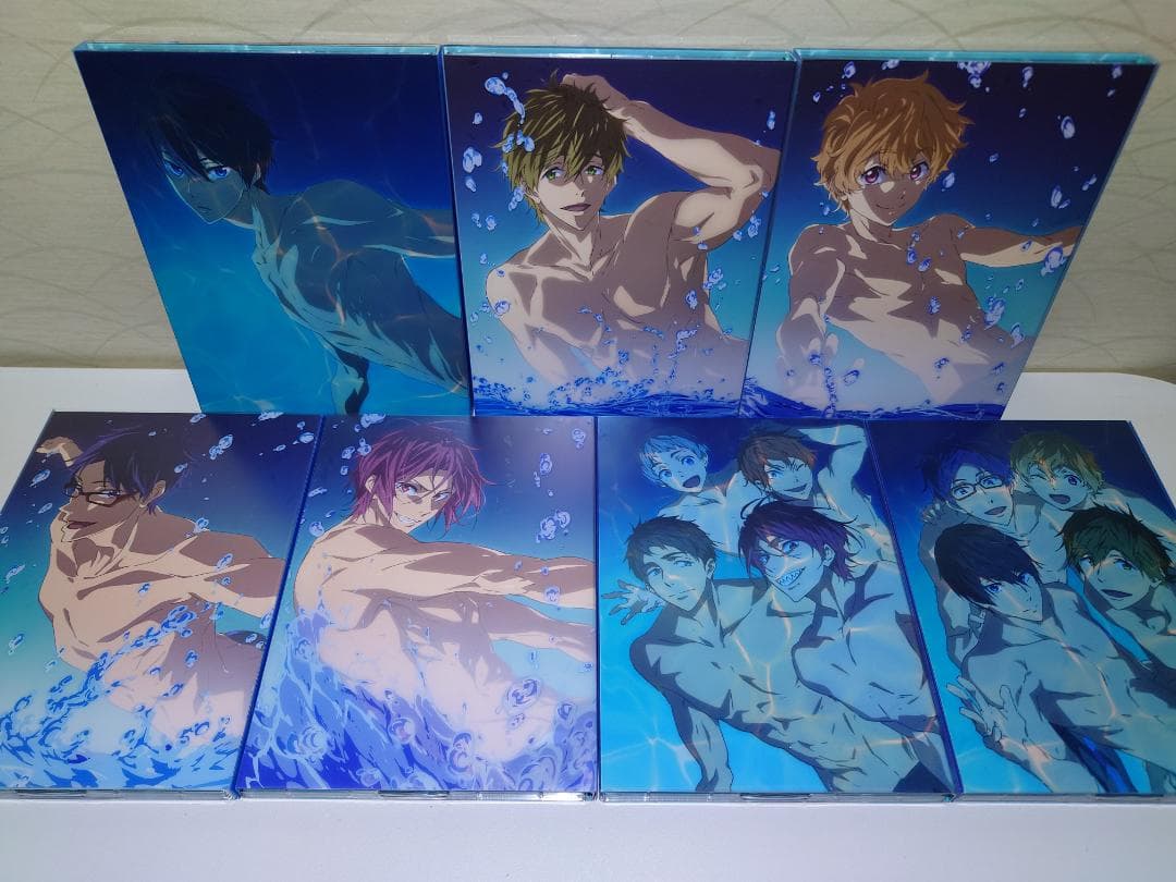 1~7巻セット Free!ES (第2期) DVD BOX (初版)