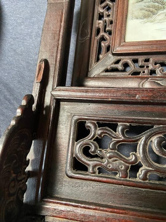 中国古美術 磁器板 瓷板画 民国 珠山八友 汪野亭 粉彩 - メルカリ