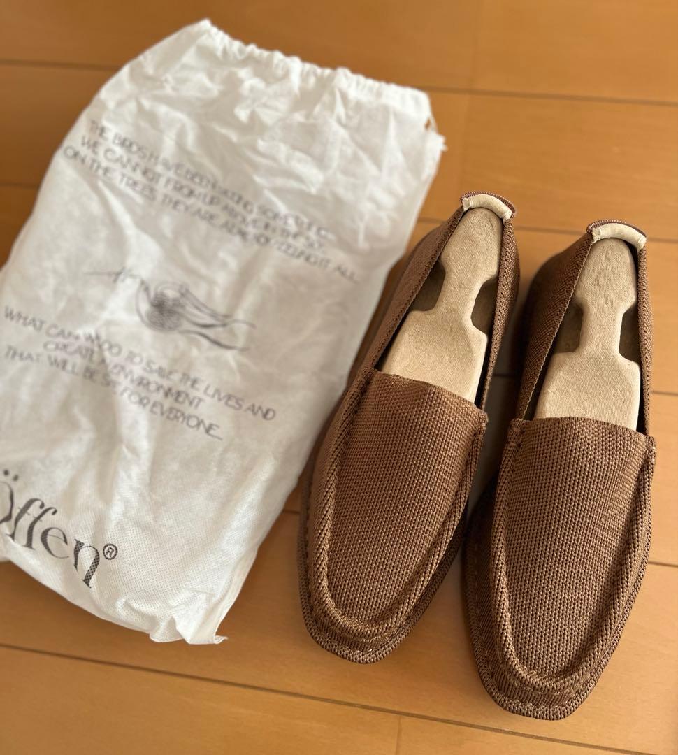 半額☆根岸さん着用 ロンハーマン別注 Offen オッフェン ローファー 37