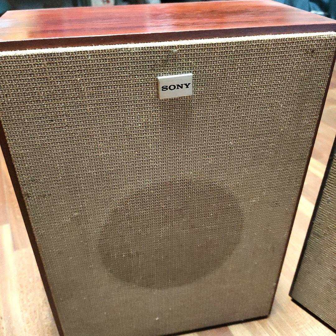 SONY スピーカー アンティーク 昭和レトロ - メルカリ