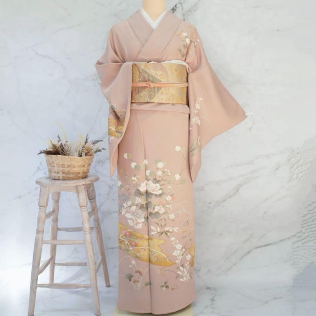 訪問着 フルセットa475G 七五三　入学式　お宮参り　結婚式 訪問着 レンタル 訪問着19点フルコーディネートレンタルセット 安い