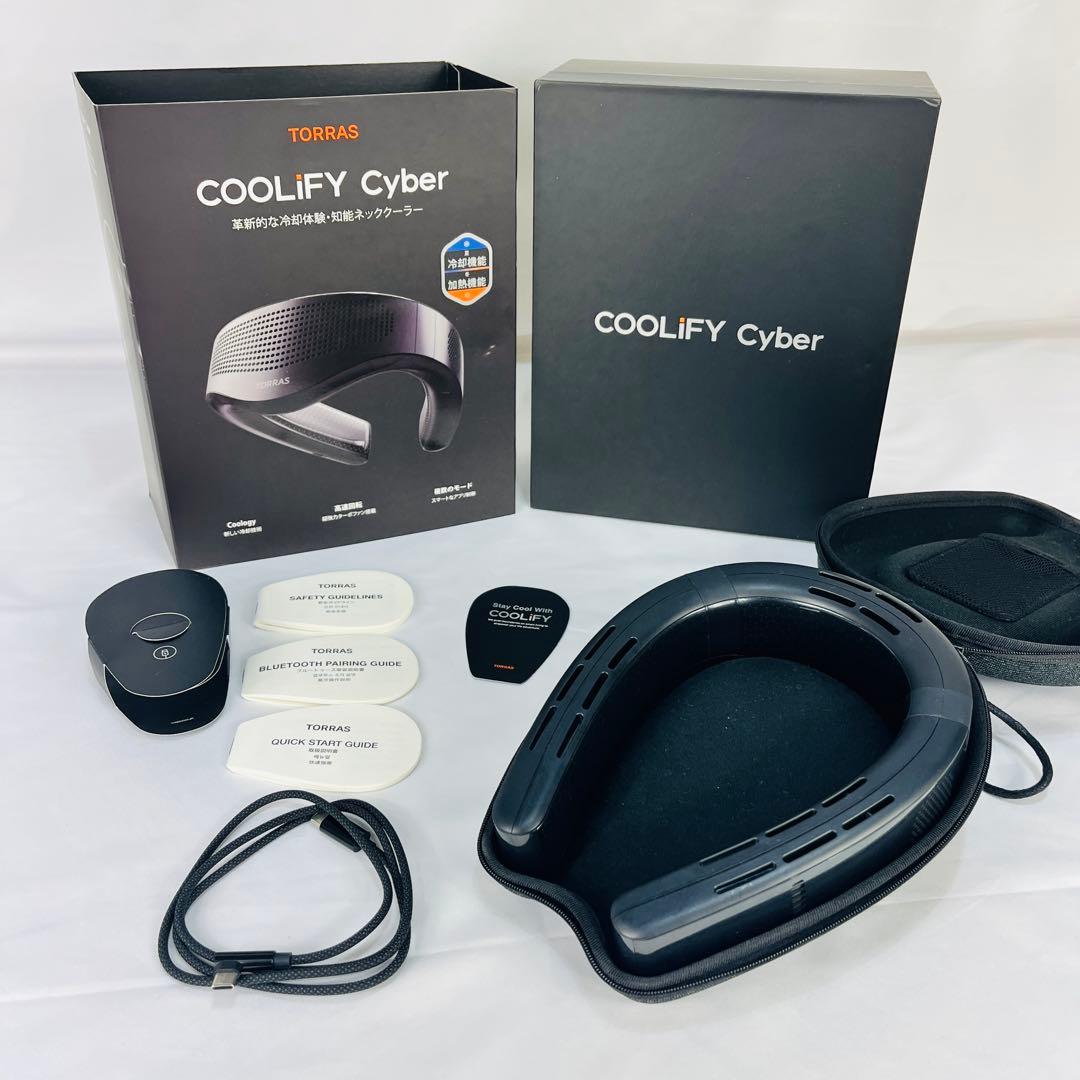 TORRAS COOLIFY Cyber AIネッククーラー 冷暖兼用 TORRAS COOLiFY Cyber 最強冷却ウェアラブルエアコン - 新世代ネック