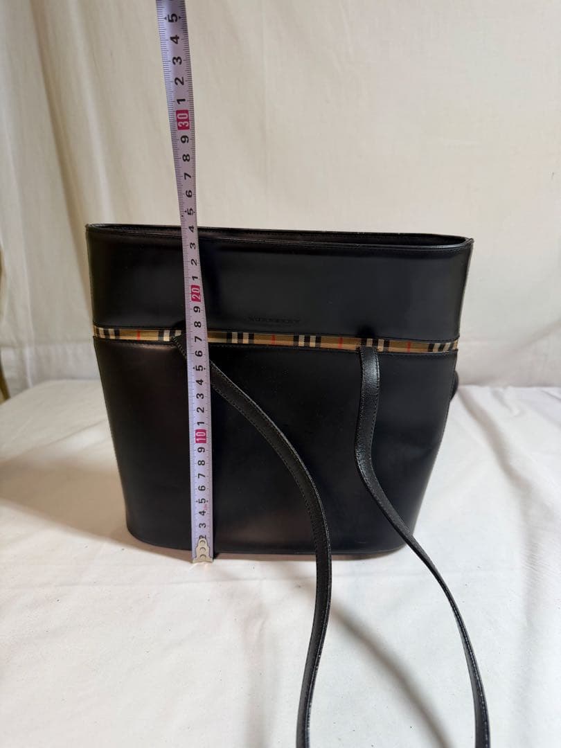 MH/8.17/10 ▶︎Burberry バケツ型　トートバッグ