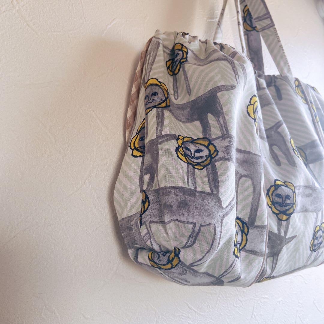 lookのころんトートバッグ ミナペルホネンハンドメイド - メルカリ