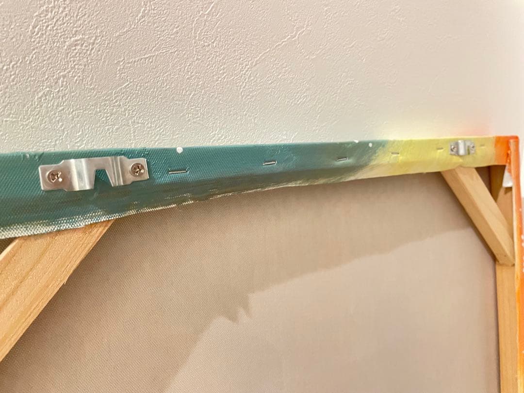 油絵 手描き 象 Amazonで約3万円で購入 ハンドメイド・手芸 アート