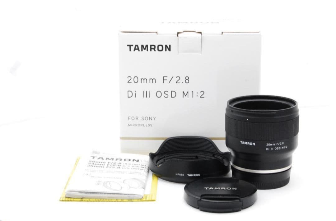 TAMRON 20mm F2.8 DI Ⅲ OSD Tamron 20mm F/2.8 Di III OSD M1:2 (E-Mount)