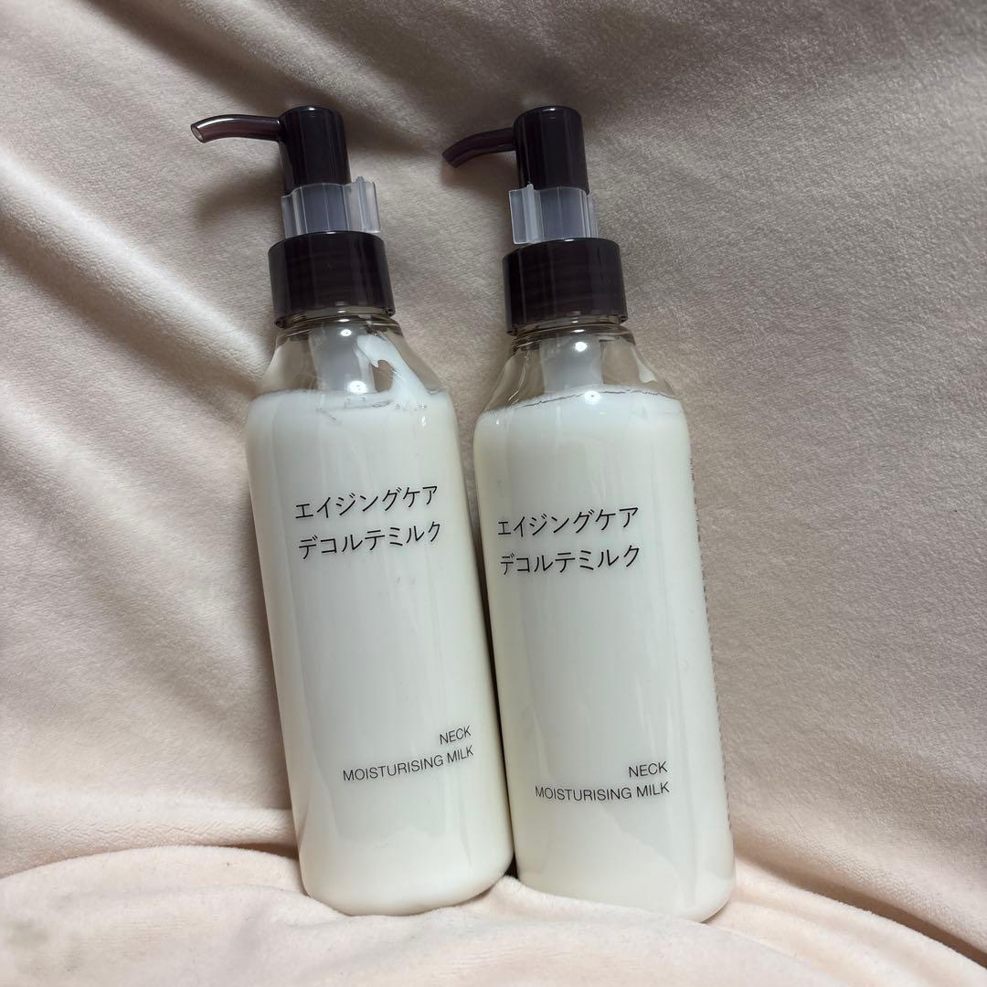 無印良品 エイジングケア デコルテミルク 2本 エイジングケアデコルテミルク200mL【無印良品 公式】