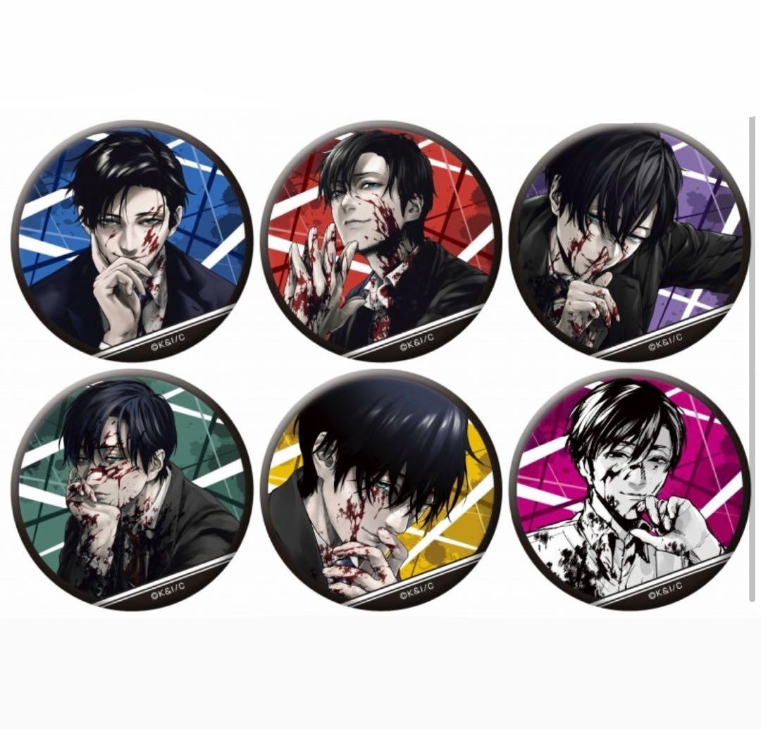 ブルータル 殺人警察官の告白 缶バッジコレクション コンプリート 壇