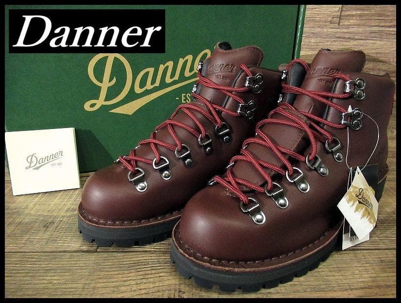 新品 ダナー トレイルフィールド レザー トレッキング ブーツ 茶 25.0
