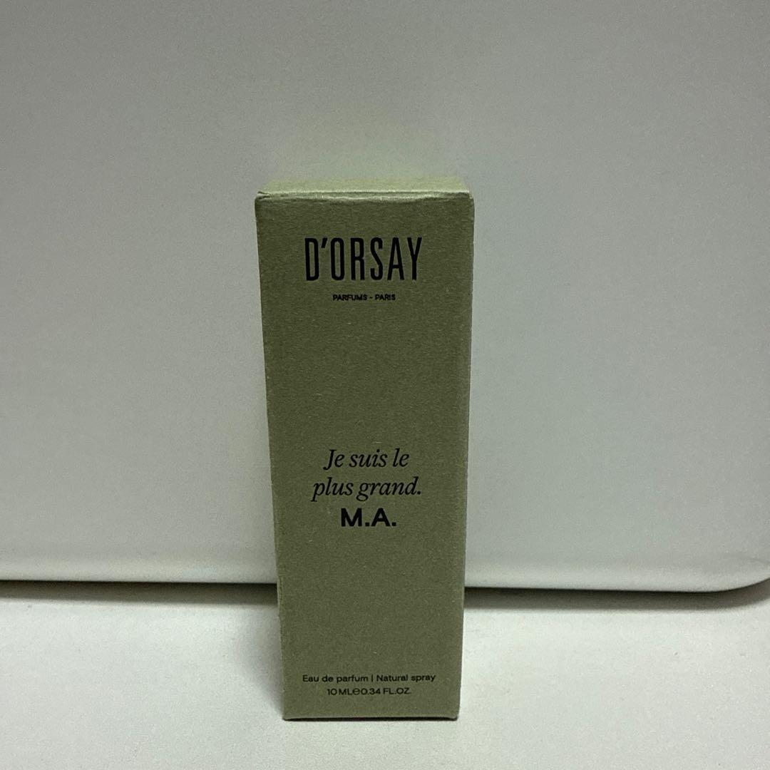 香水(ユニセックス) D'ORSAY Je suis le plus grand. M.A. 10ml M.A. トラベルエディション- ドルセー ジャパン (d'Orsay Japan