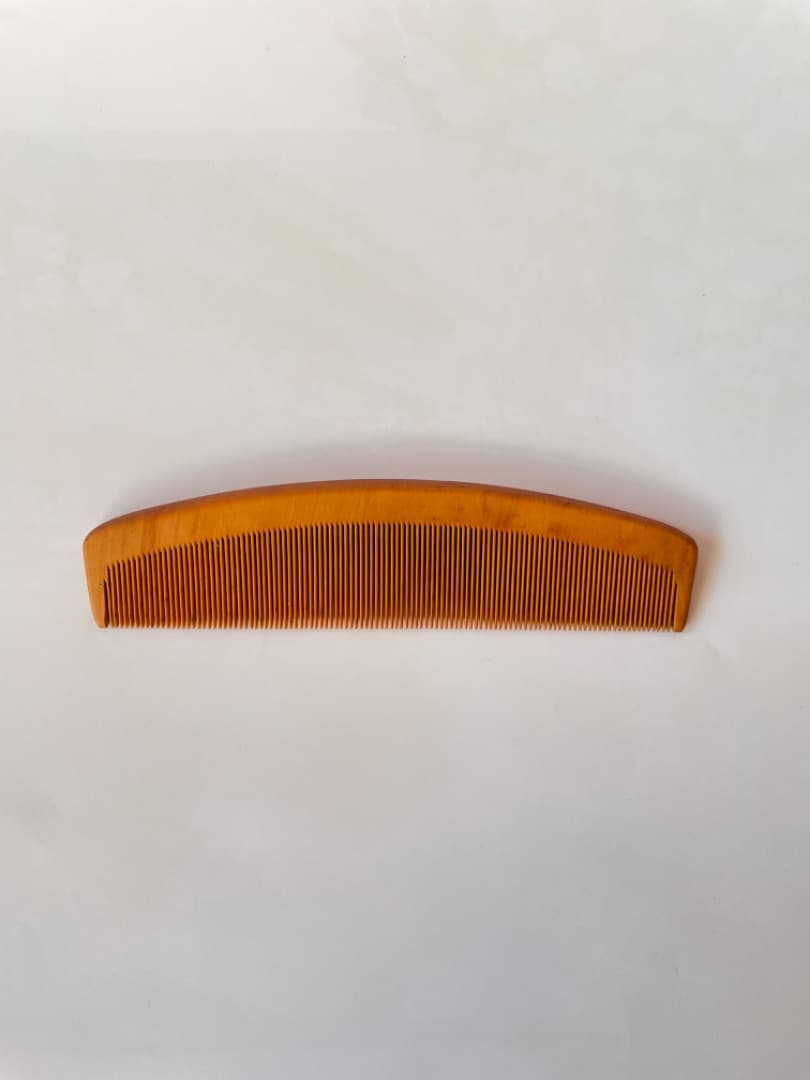 つげ櫛 　広島政夫　廣島　さつまつげ 未使用品 つげ櫛 広島政夫 夢の櫛 廣島 さつまつげ - メルカリ